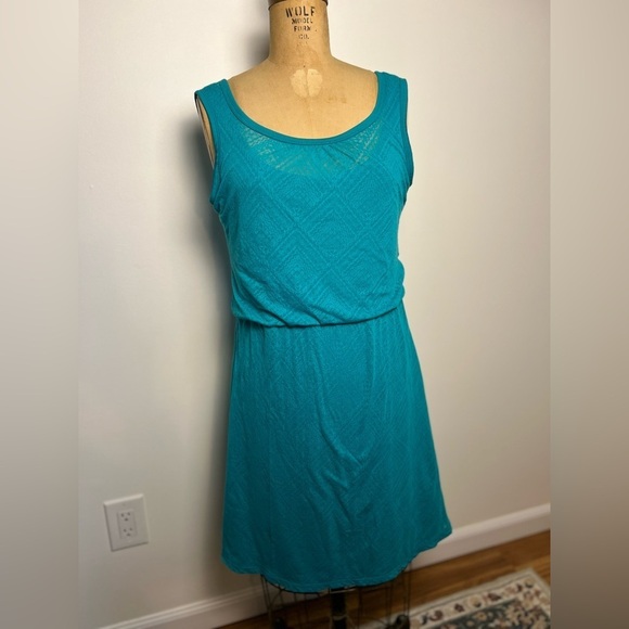 Prana women’s lined knit knee length dress small - Picture 2 of 8